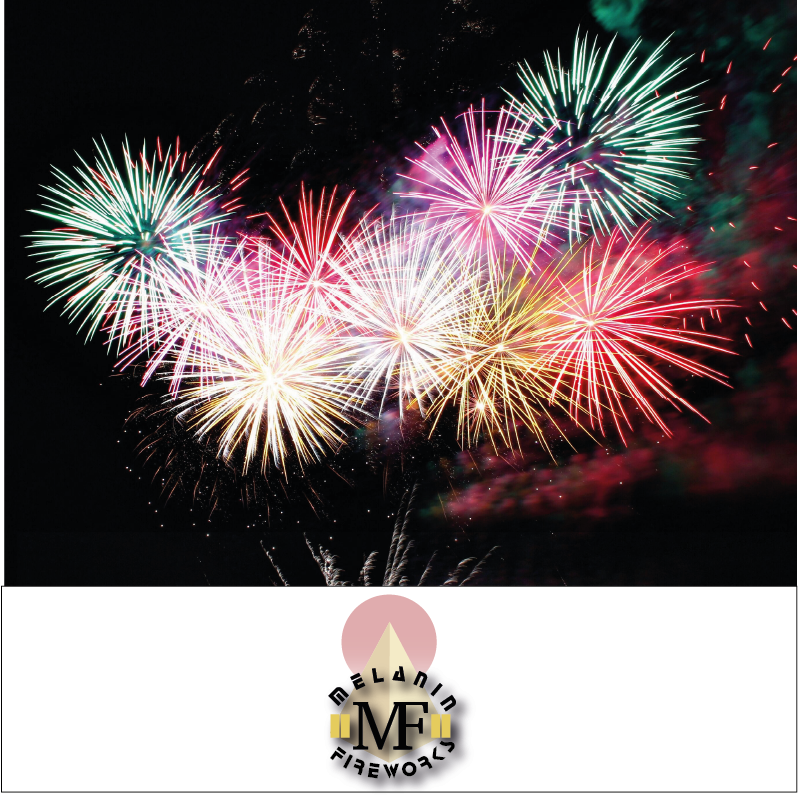 Melanin fireworks map